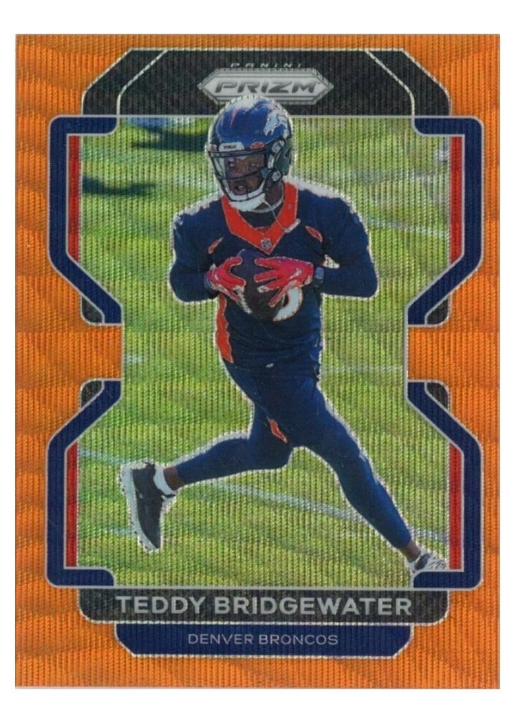 2021 Panini Prizm Base Set Teddy Bridgewater #201 card