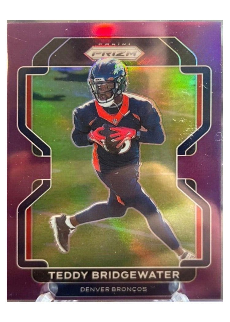 2021 Panini Prizm Base Set Teddy Bridgewater #201 card