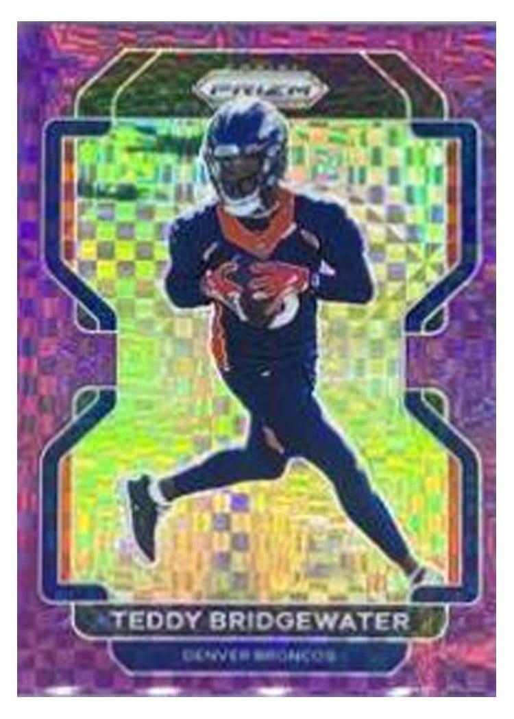 2021 Panini Prizm Base Set Teddy Bridgewater #201 card