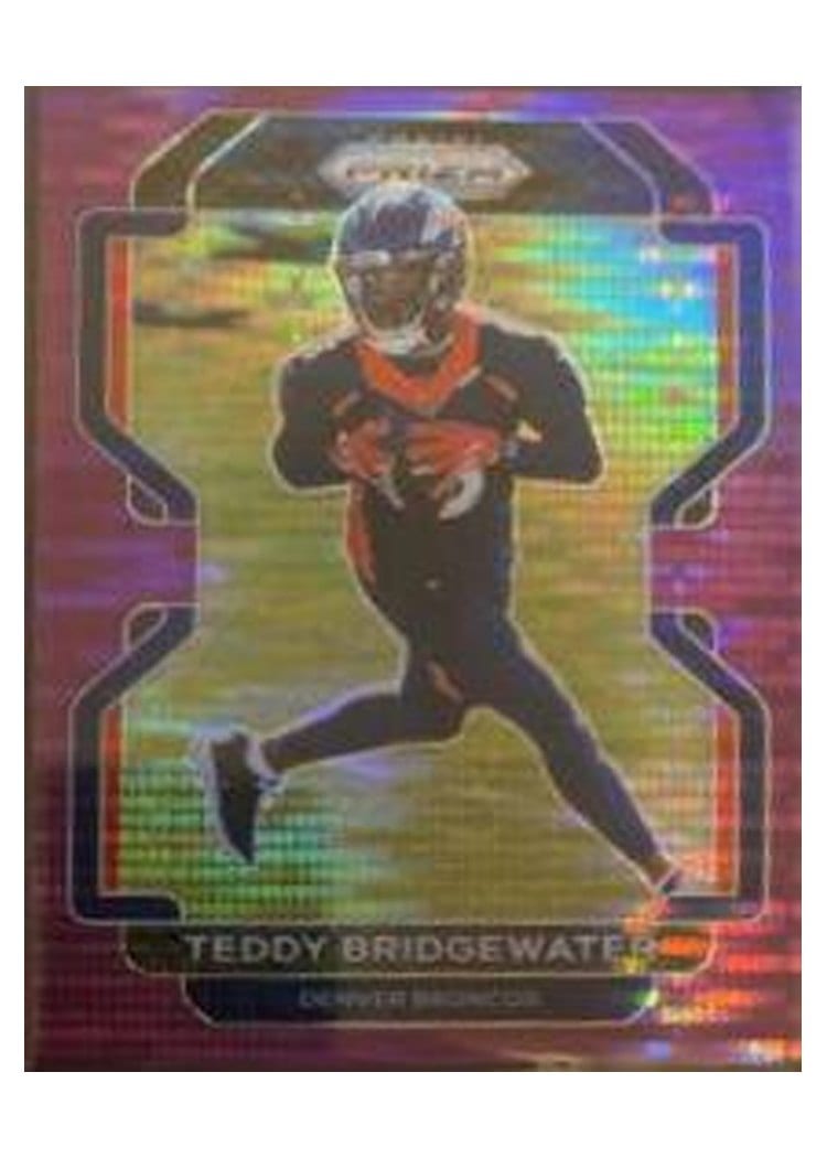 2021 Panini Prizm Base Set Teddy Bridgewater #201 card