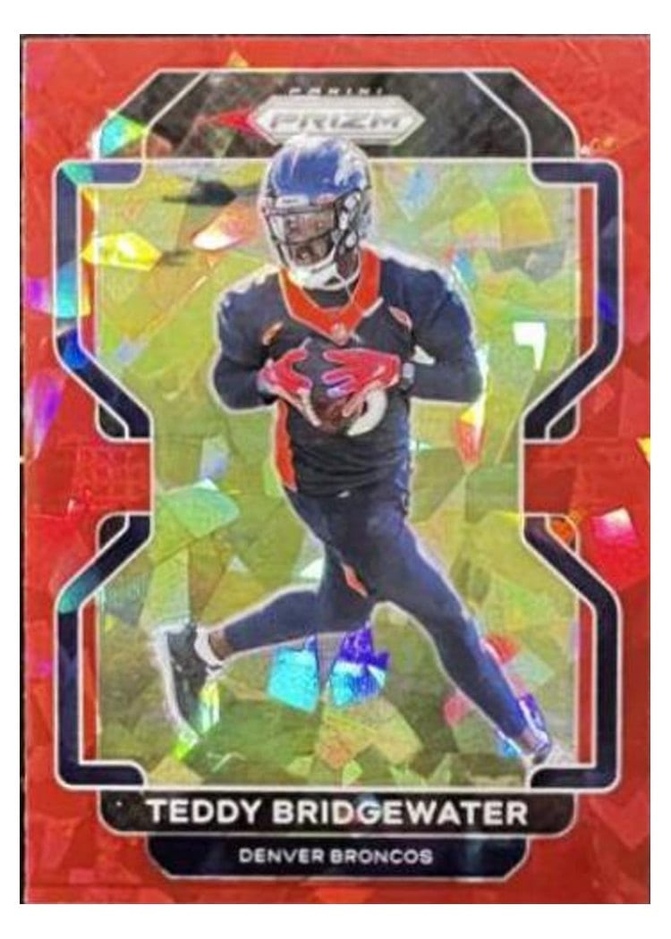 2021 Panini Prizm Base Set Teddy Bridgewater #201 card