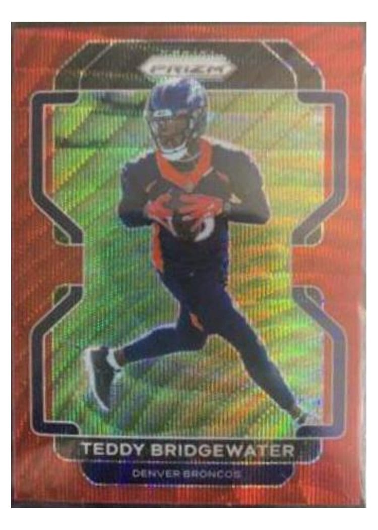 2021 Panini Prizm Base Set Teddy Bridgewater #201 card