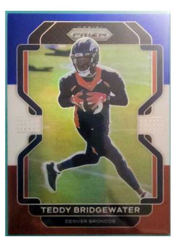 2021 Panini Prizm Base Set Teddy Bridgewater #201 card