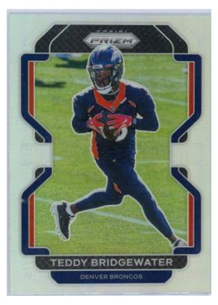 2021 Panini Prizm Base Set Teddy Bridgewater #201 card