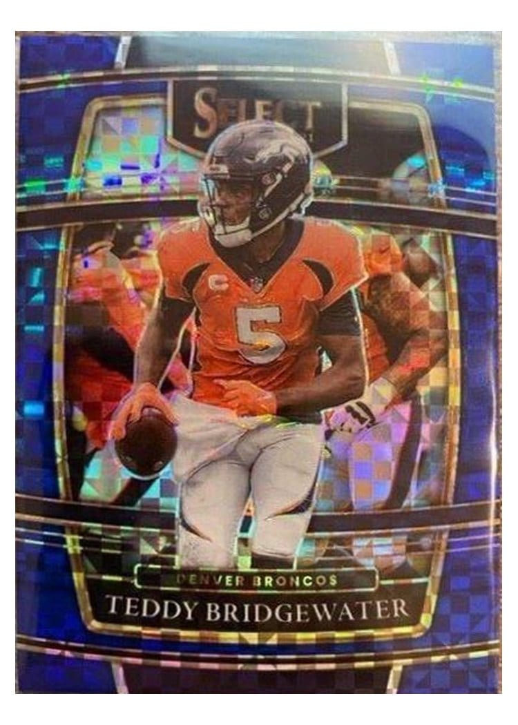 2021 Panini Select Base Set Teddy Bridgewater #12 card