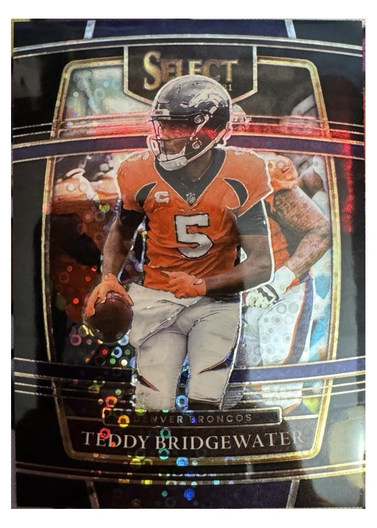 2021 Panini Select Base Set Teddy Bridgewater #12 card