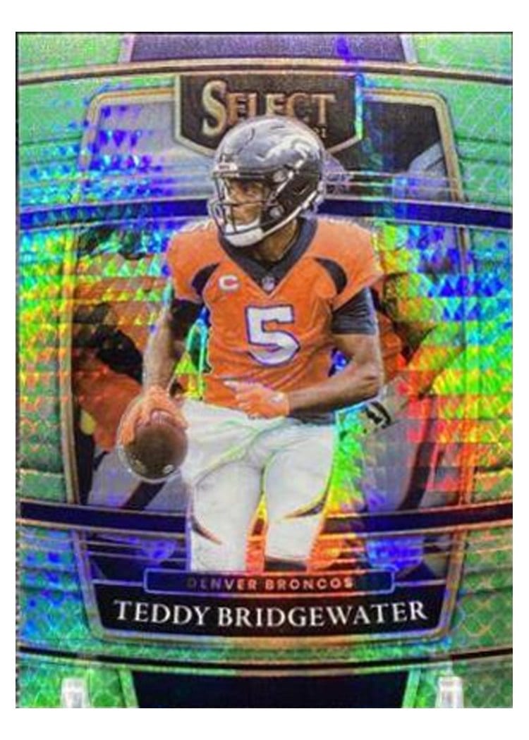 2021 Panini Select Base Set Teddy Bridgewater #12 card