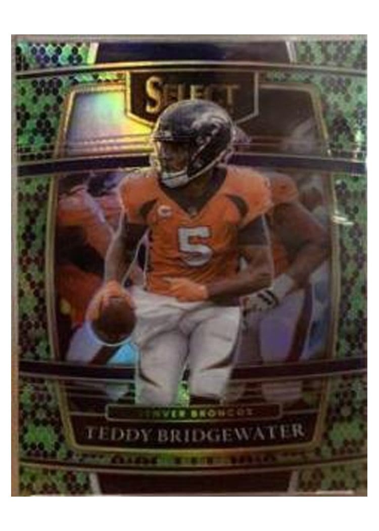 2021 Panini Select Base Set Teddy Bridgewater #12 card