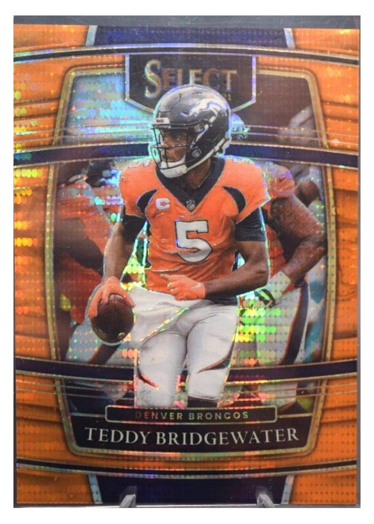 2021 Panini Select Base Set Teddy Bridgewater #12 card