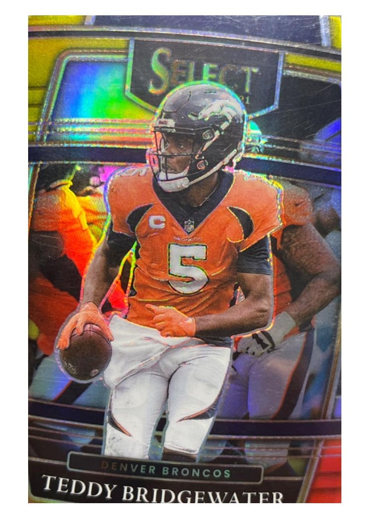 2021 Panini Select Base Set Teddy Bridgewater #12 card