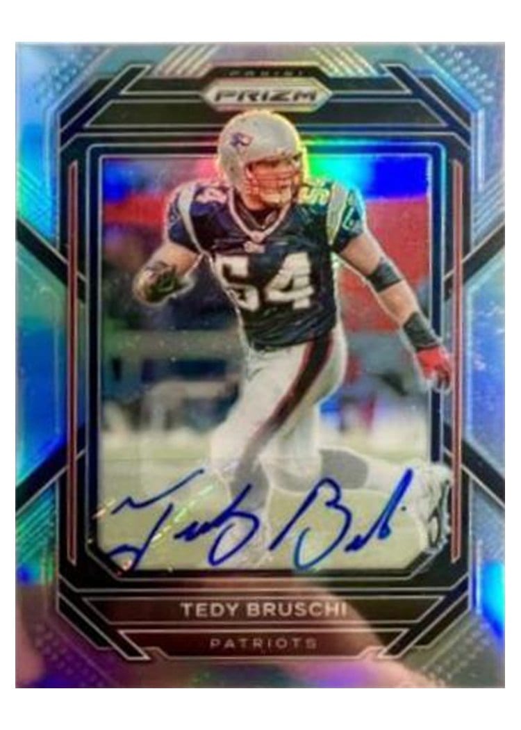 2022 Panini Prizm Base Set Tedy Bruschi #206 card