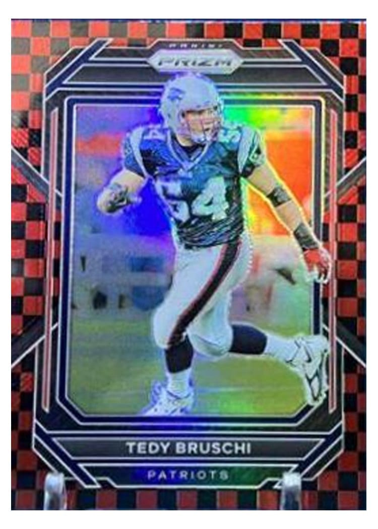 2022 Panini Prizm Base Set Tedy Bruschi #206 card