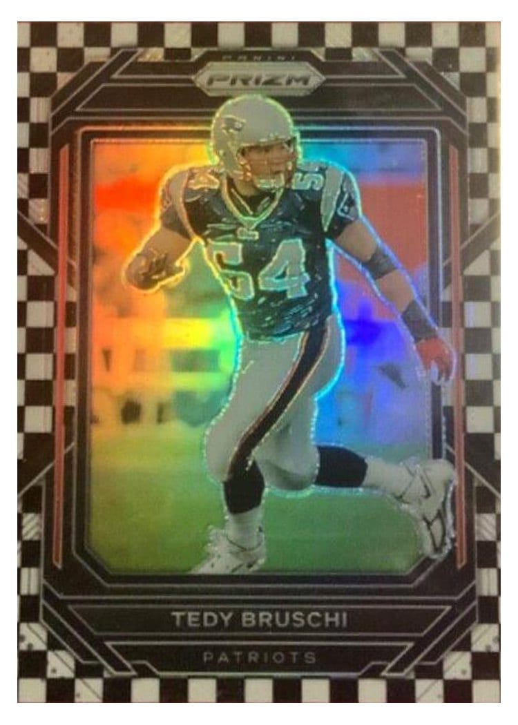 2022 Panini Prizm Base Set Tedy Bruschi #206 card