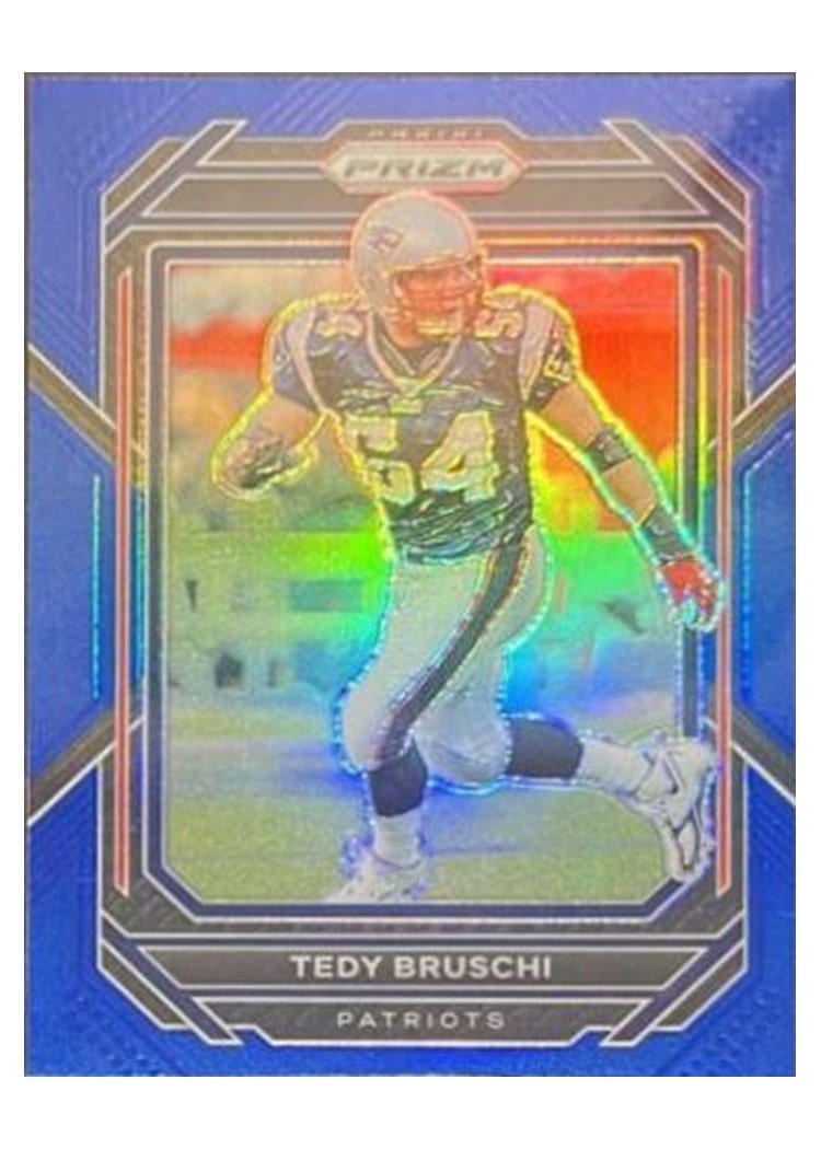 2022 Panini Prizm Base Set Tedy Bruschi #206 card