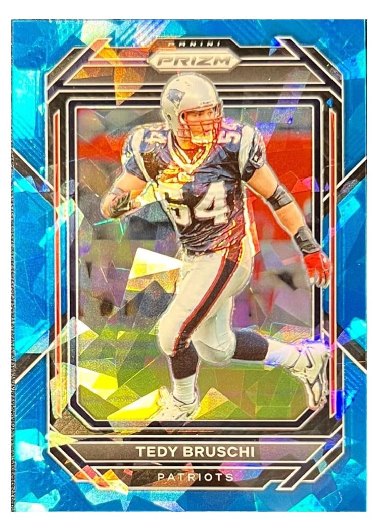 2022 Panini Prizm Base Set Tedy Bruschi #206 card