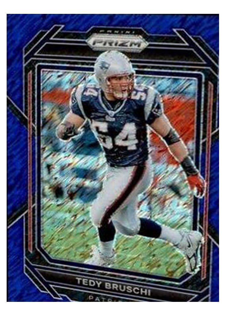 2022 Panini Prizm Base Set Tedy Bruschi #206 card