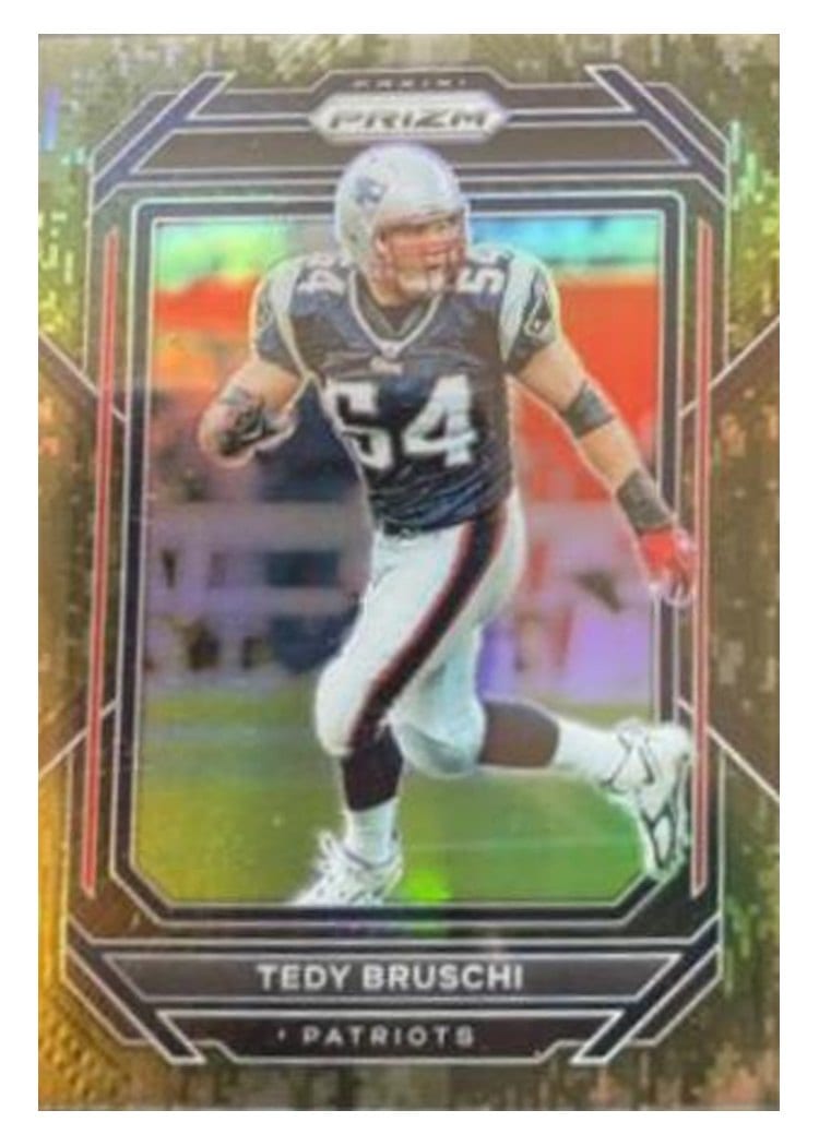 2022 Panini Prizm Base Set Tedy Bruschi #206 card