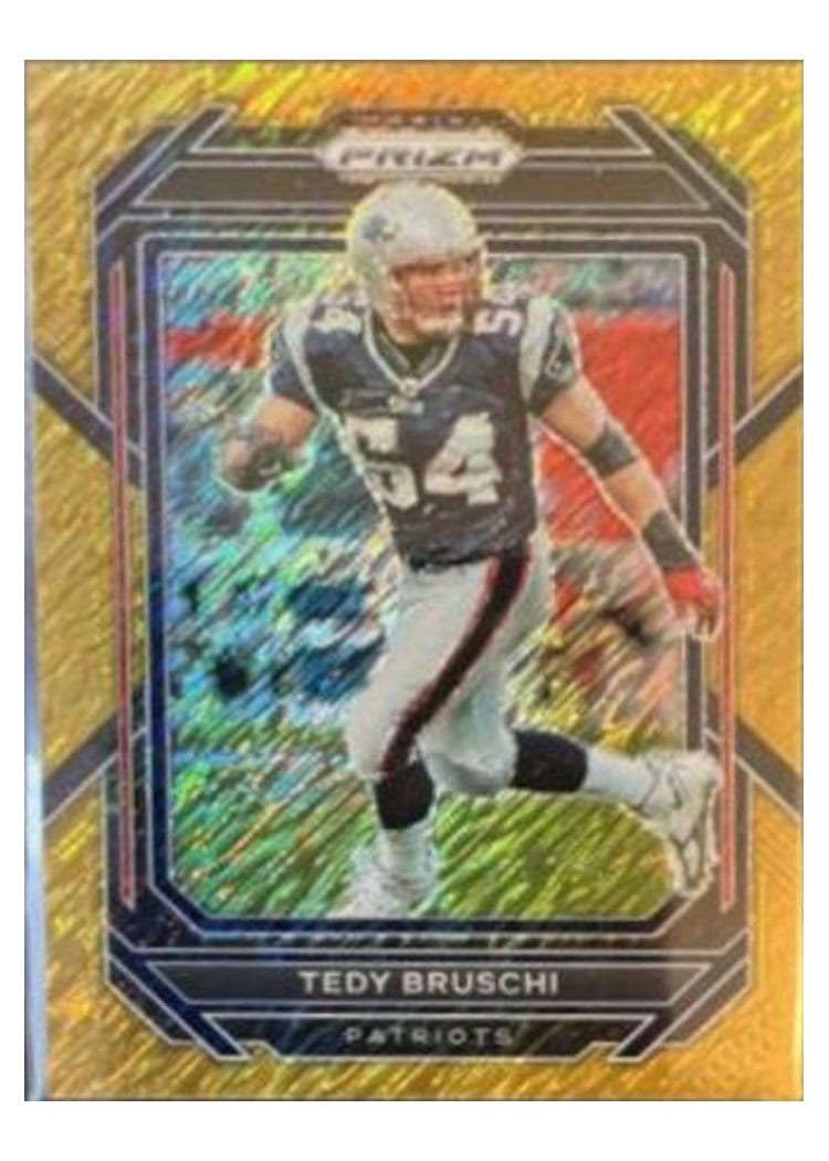 2022 Panini Prizm Base Set Tedy Bruschi #206 card