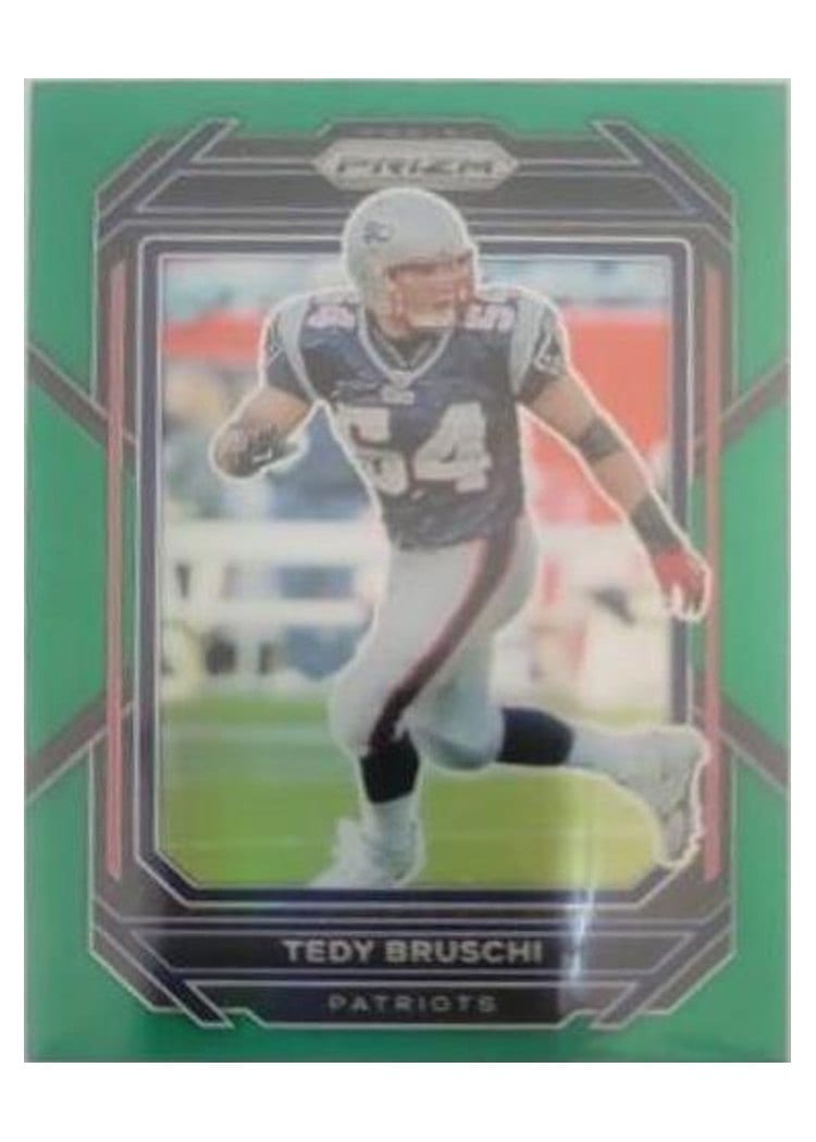 2022 Panini Prizm Base Set Tedy Bruschi #206 card