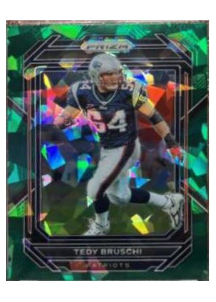 2022 Panini Prizm Base Set Tedy Bruschi #206 card