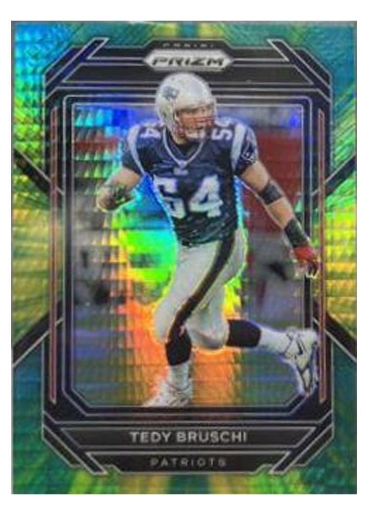 2022 Panini Prizm Base Set Tedy Bruschi #206 card