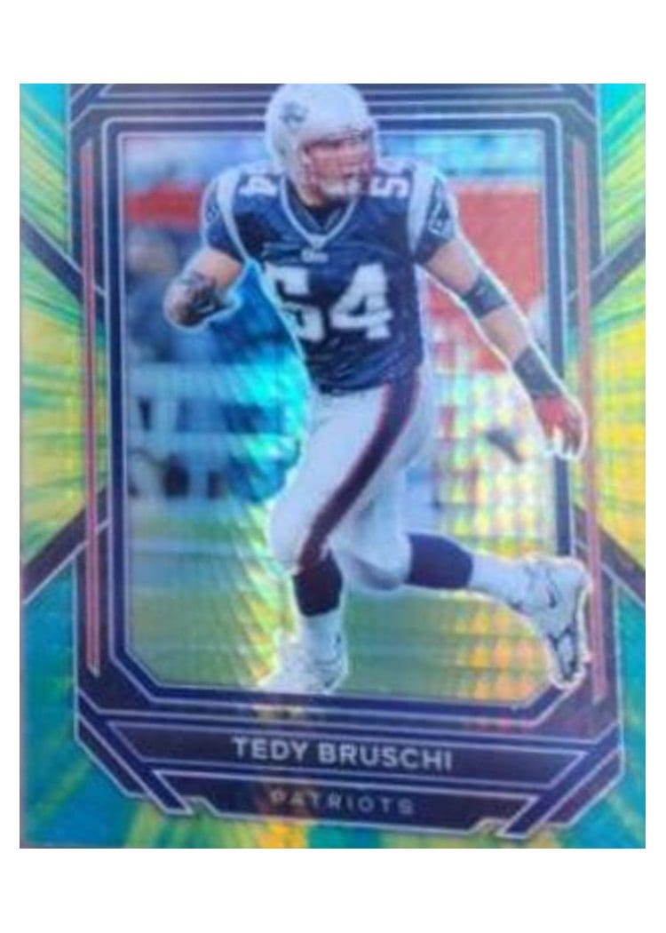 2022 Panini Prizm Base Set Tedy Bruschi #206 card