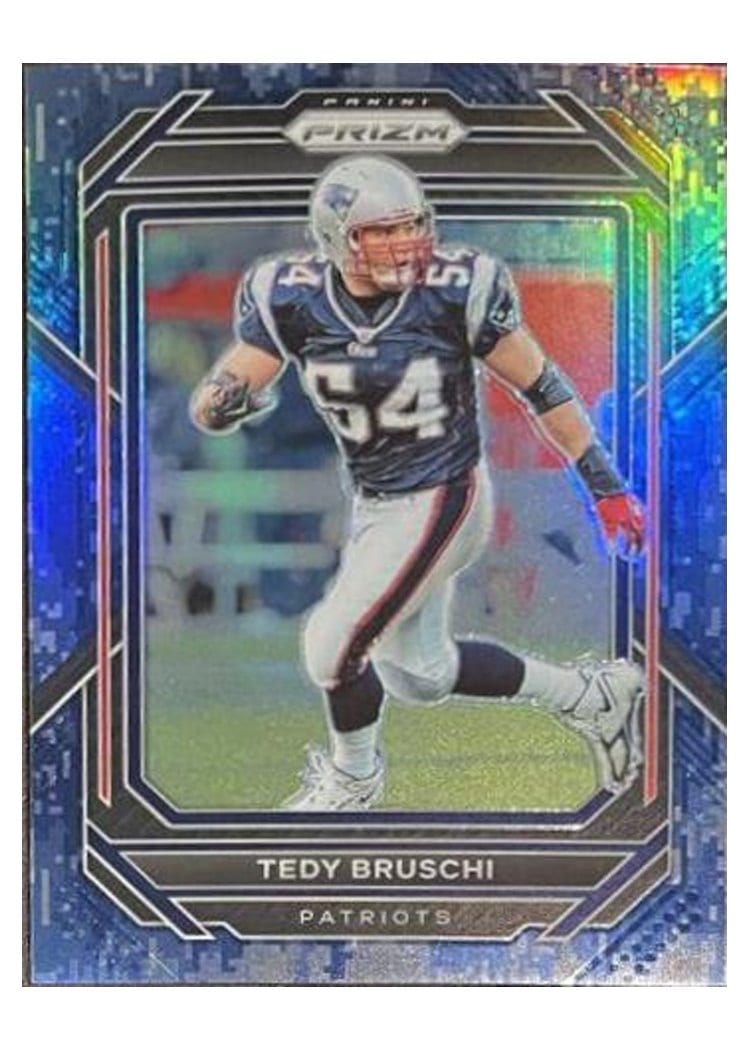 2022 Panini Prizm Base Set Tedy Bruschi #206 card