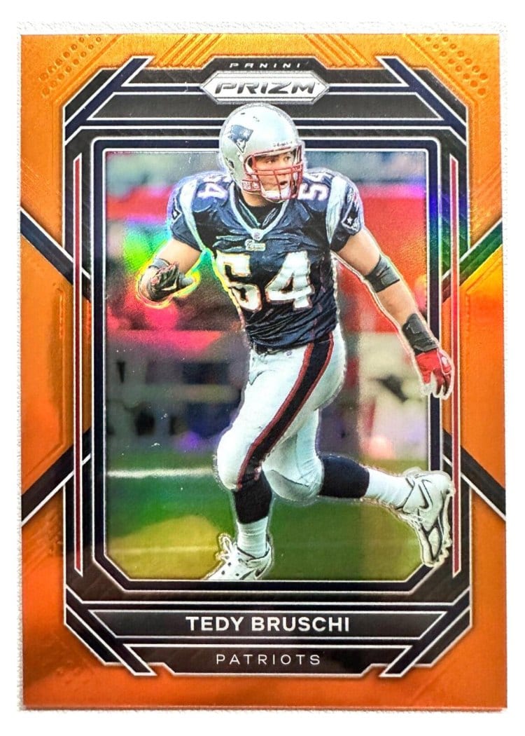 2022 Panini Prizm Base Set Tedy Bruschi #206 card