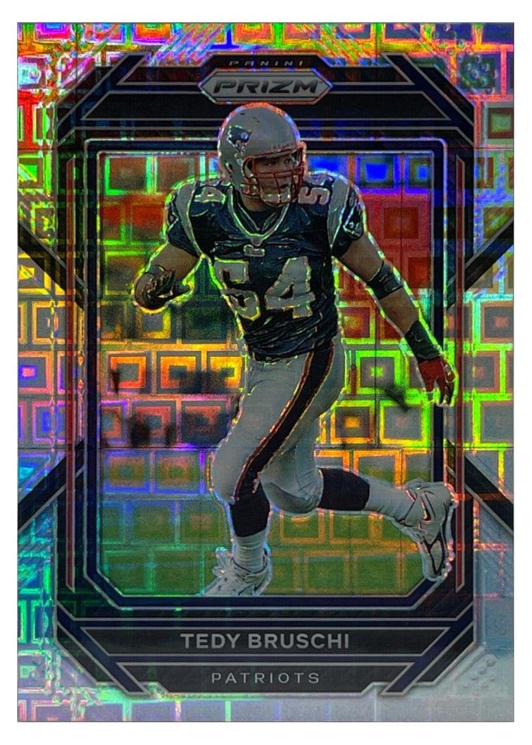 2022 Panini Prizm Base Set Tedy Bruschi #206 card