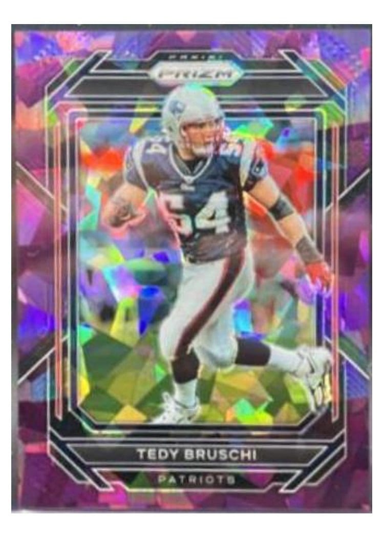 2022 Panini Prizm Base Set Tedy Bruschi #206 card