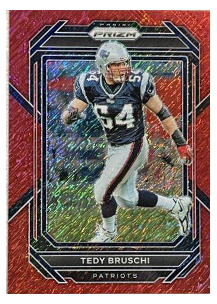 2022 Panini Prizm Base Set Tedy Bruschi #206 card