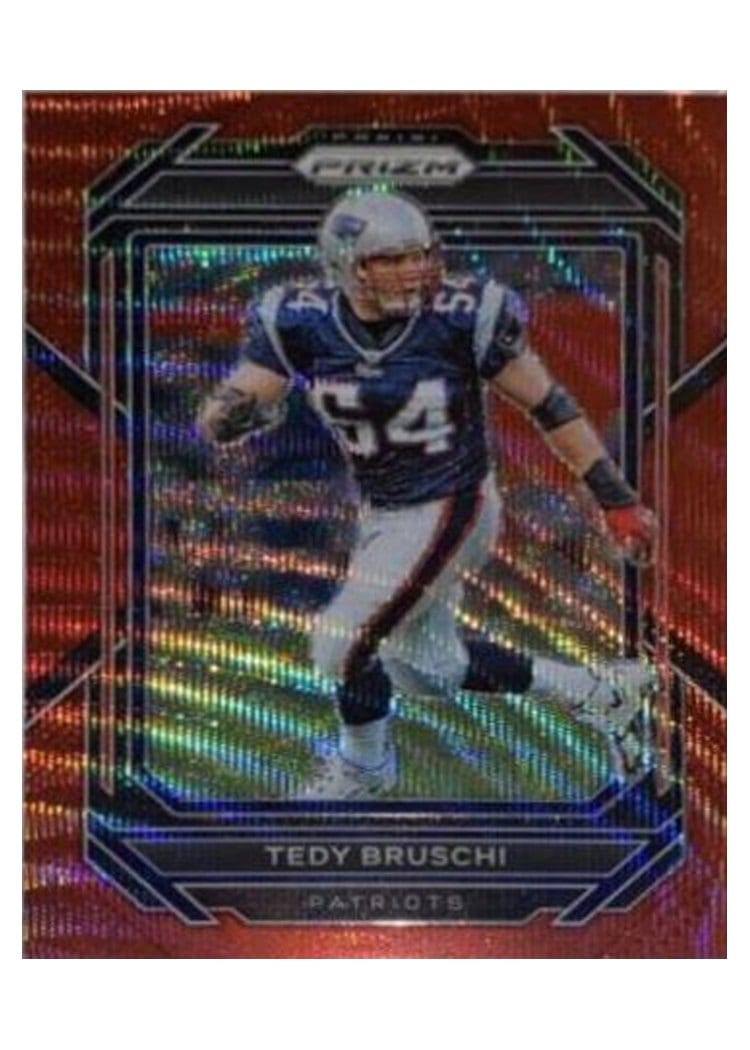 2022 Panini Prizm Base Set Tedy Bruschi #206 card