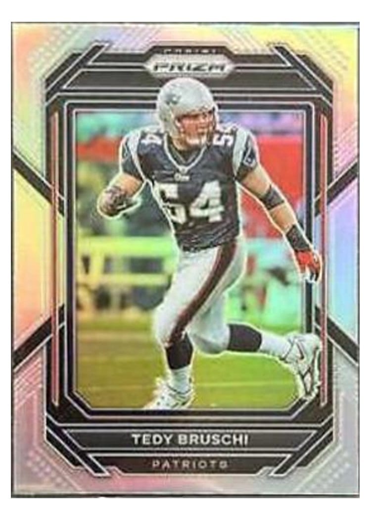 2022 Panini Prizm Base Set Tedy Bruschi #206 card