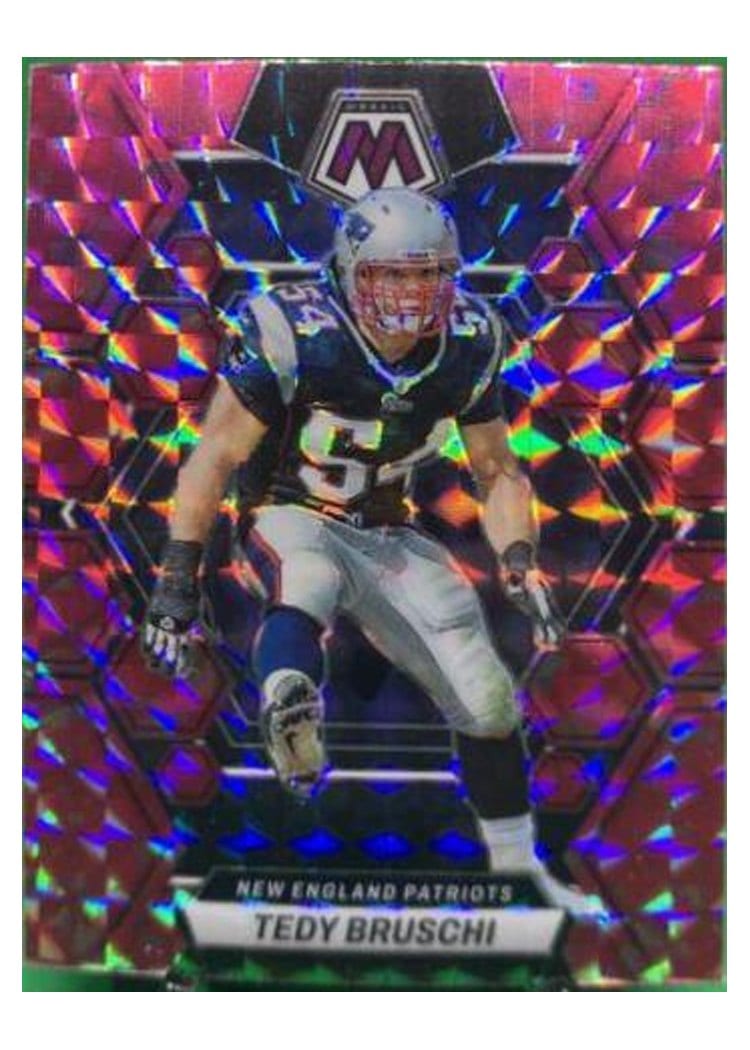 2023 Panini Mosaic Base Set Tedy Bruschi #166 card