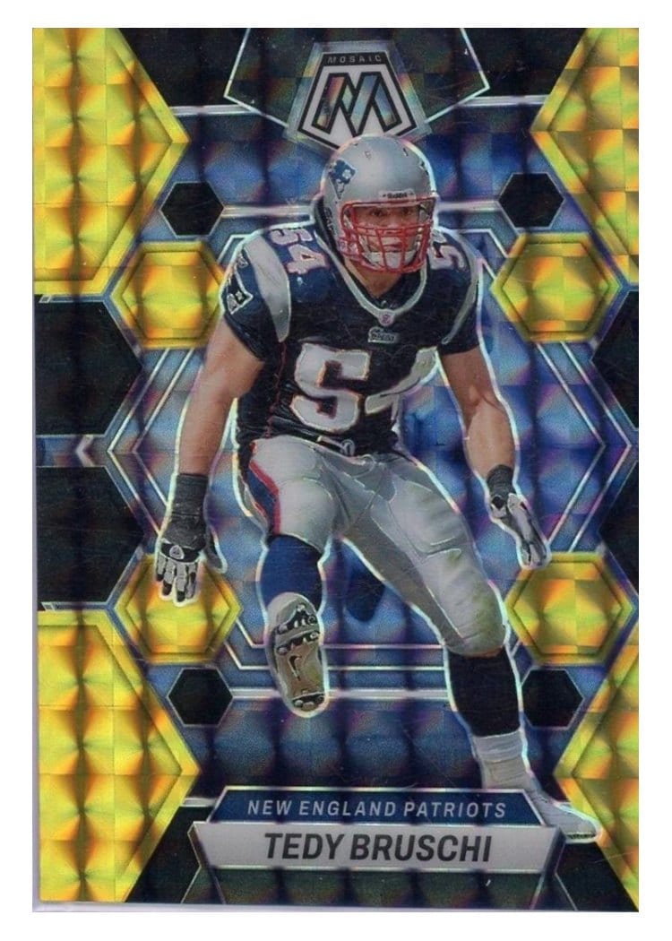 2023 Panini Mosaic Base Set Tedy Bruschi #166 card