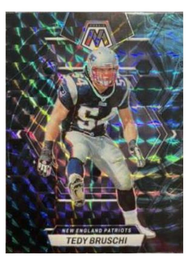 2023 Panini Mosaic Base Set Tedy Bruschi #166 card
