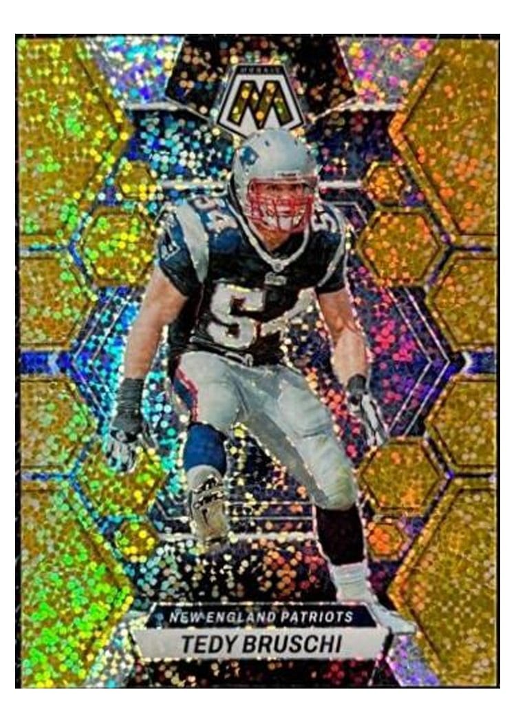 2023 Panini Mosaic Base Set Tedy Bruschi #166 card
