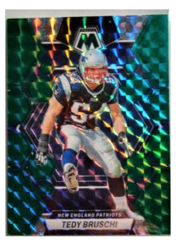 2023 Panini Mosaic Base Set Tedy Bruschi #166 card