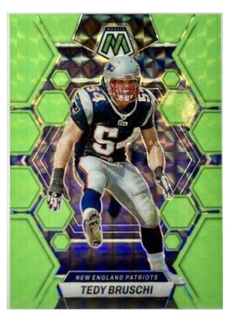 2023 Panini Mosaic Base Set Tedy Bruschi #166 card
