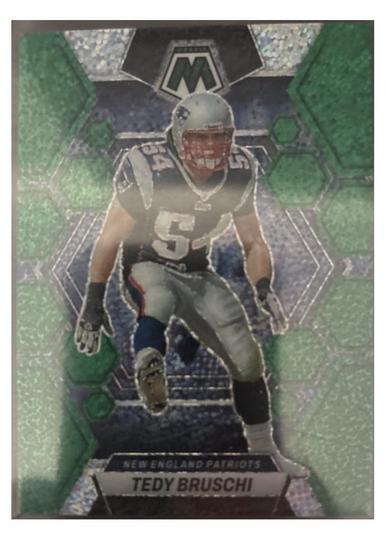 2023 Panini Mosaic Base Set Tedy Bruschi #166 card