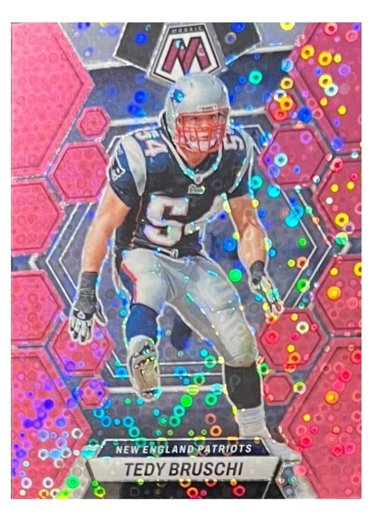 2023 Panini Mosaic Base Set Tedy Bruschi #166 card