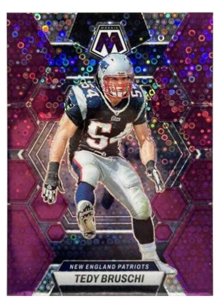 2023 Panini Mosaic Base Set Tedy Bruschi #166 card