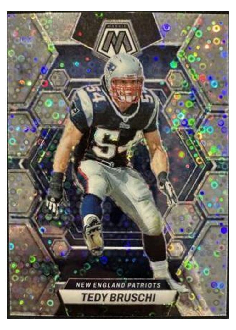 2023 Panini Mosaic Base Set Tedy Bruschi #166 card