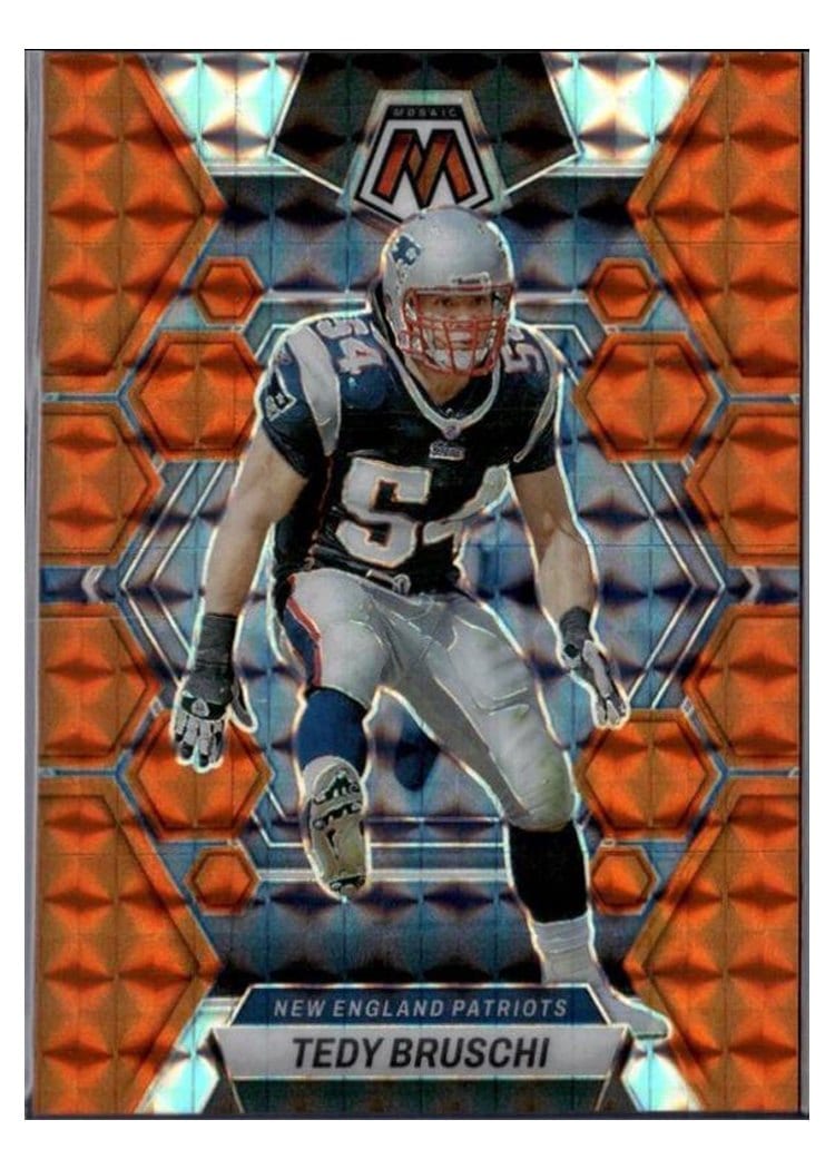 2023 Panini Mosaic Base Set Tedy Bruschi #166 card