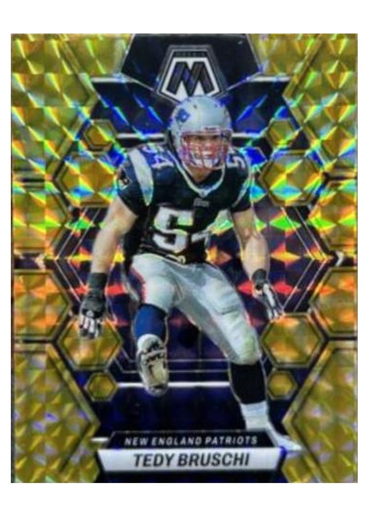 2023 Panini Mosaic Base Set Tedy Bruschi #166 card