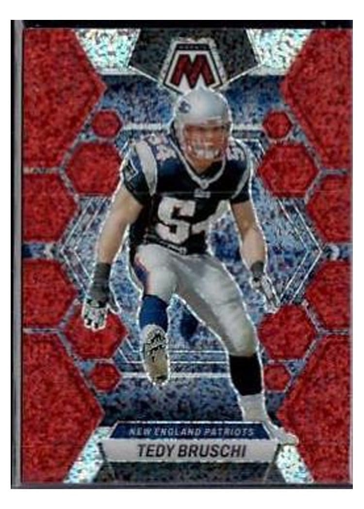 2023 Panini Mosaic Base Set Tedy Bruschi #166 card