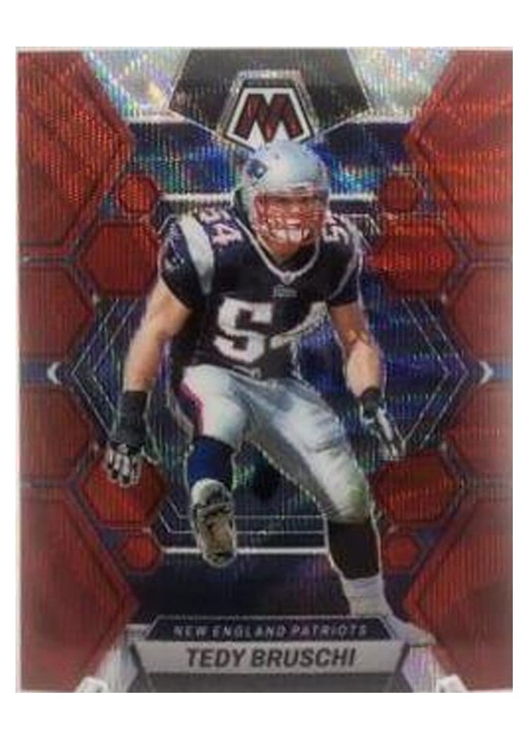 2023 Panini Mosaic Base Set Tedy Bruschi #166 card