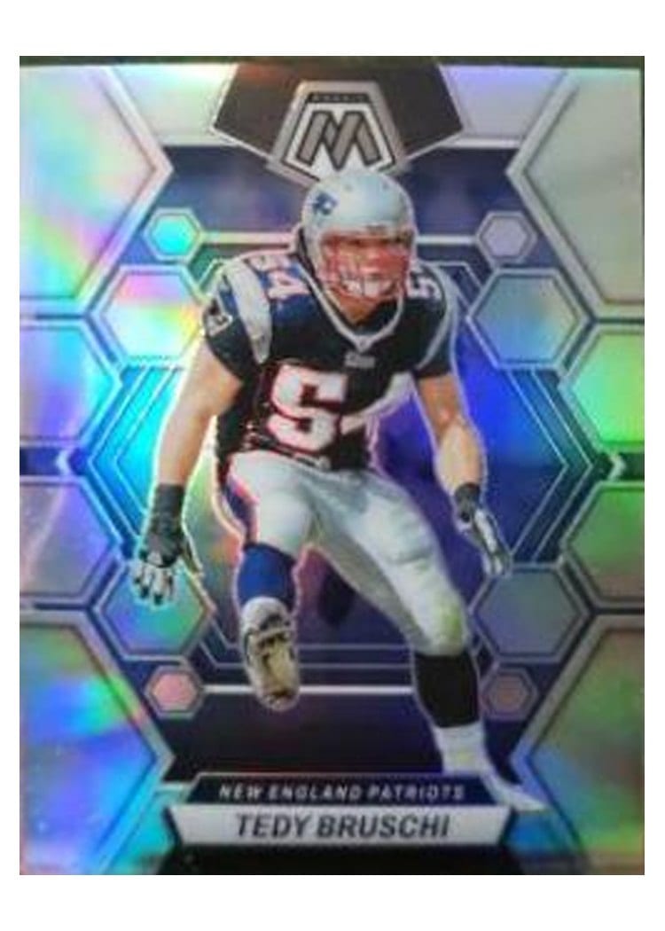 2023 Panini Mosaic Base Set Tedy Bruschi #166 card
