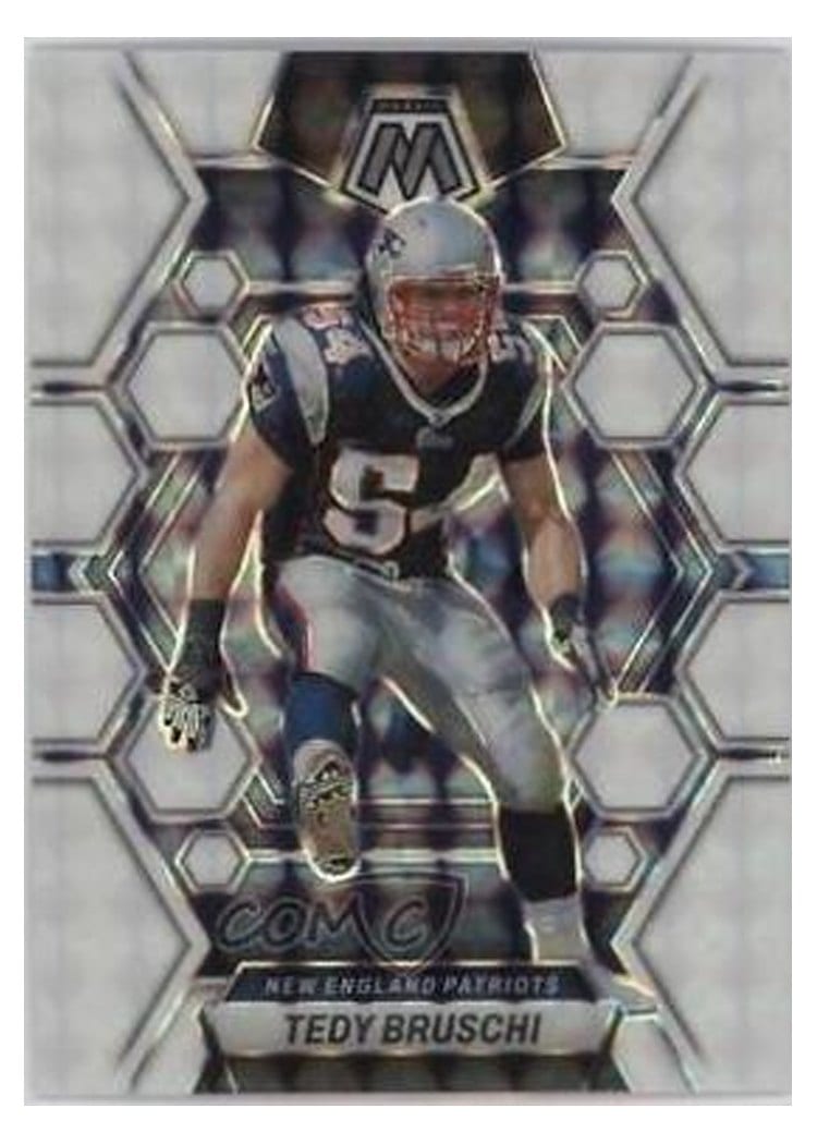 2023 Panini Mosaic Base Set Tedy Bruschi #166 card