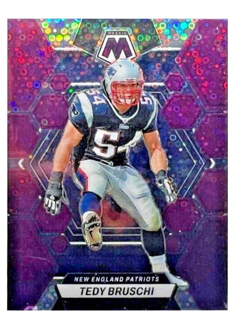 2023 Panini Mosaic Base Set Tedy Bruschi #166 card
